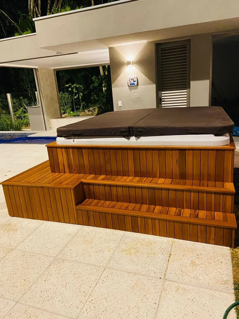 Spa em madeira